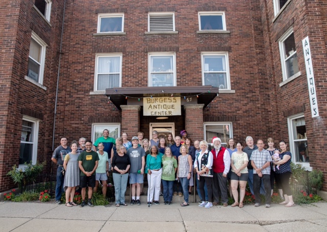 Owners and Dealers at Burgess Antique Center